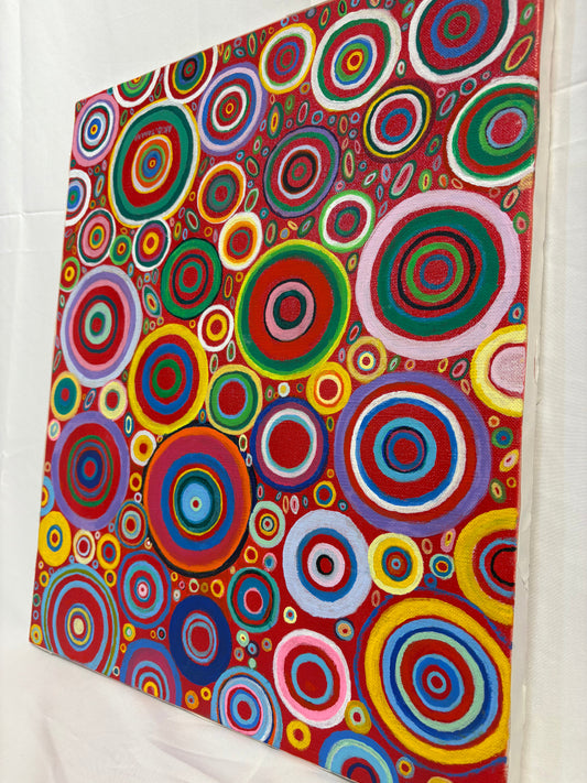 抽象画 8号 D